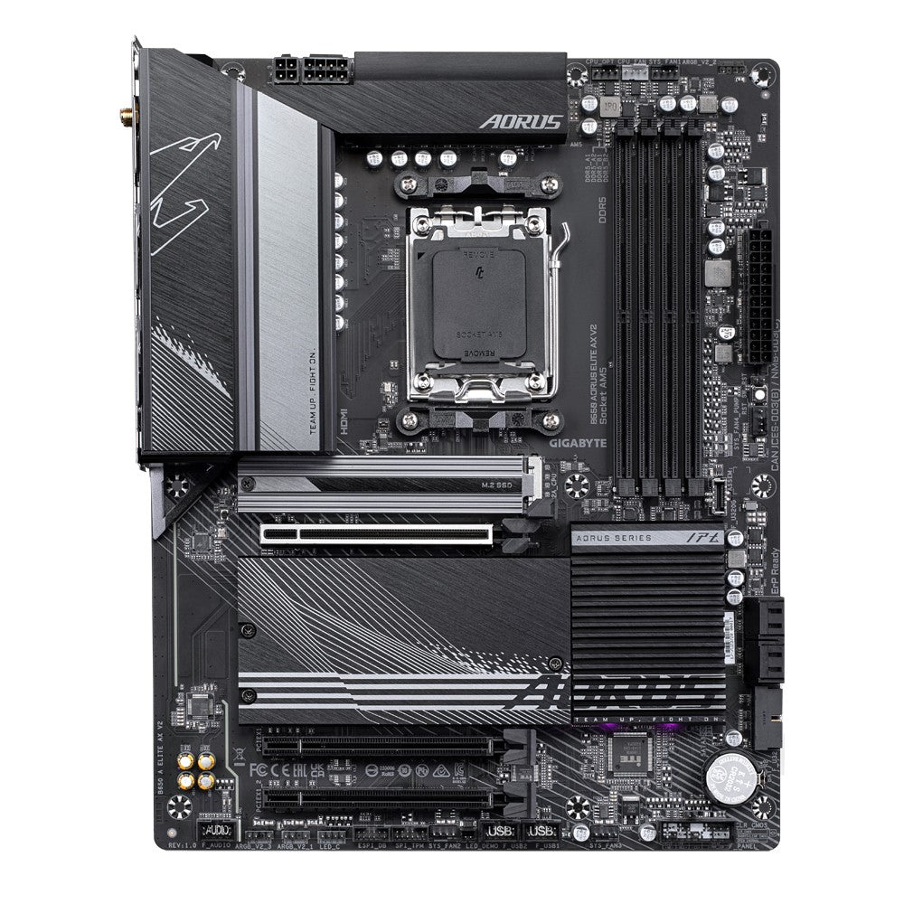 Gigabyte B650 AORUS ELITE AX 1.0 AMD AM5 ATX Motherboard 4x DDR5~128GB,3x PCIe x16, 3x M.2, 4x SA... - Image 2