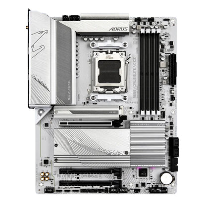 Gigabyte B650 AORUS ELITE AX ICE AMD B650 AM5 ATX Motherboard 4x DDR5~192GB,3x PCIe x16, 3x M.2,... - Image 2