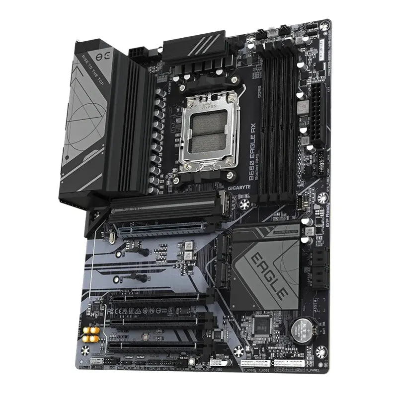 Gigabyte B650 EAGLE AX, AM5, 4 x DDR5 up to 256 GB,  1 x HDMI port, 4x PCI Express x16, 3x  M.2.... - Image 3