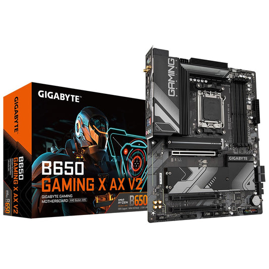 Gigabyte B650 GAMING X AX V2 AMD AM5 ATX Motherboard 4x DDR5~128GB,2x PCIe x16, 3x M.2, 4x SATA 6...