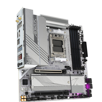 Gigabyte B650M AORUS ELITE AX ICE AMD B650 AM5 ATX Motherboard 4x DDR5~256GB,1x PCIe x16, 2x M.2,... - Image 3