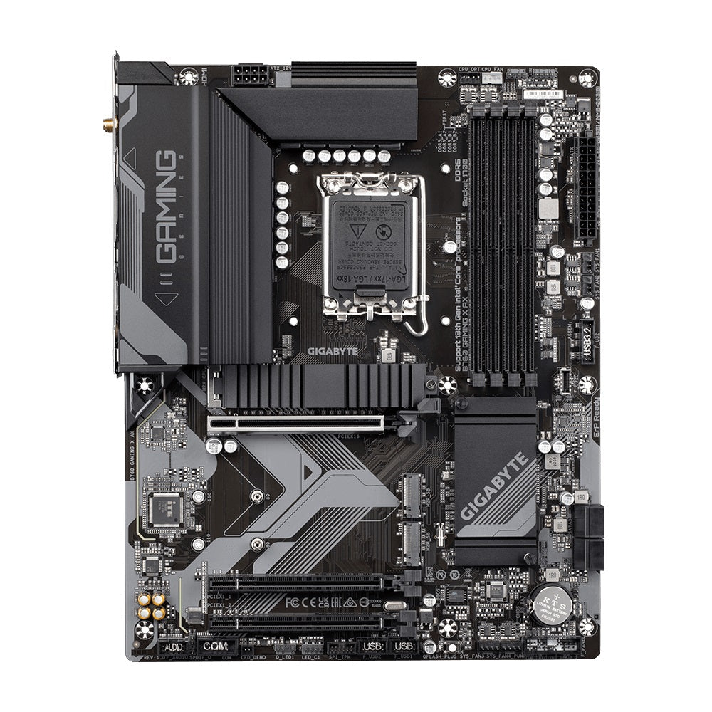 Gigabyte B760 Gaming X AX Intel LGA 1700 ATX Motherboard, 4x DDR5 ~128GB, 3x PCI-E x16, 3x M.2, 4... - Image 2