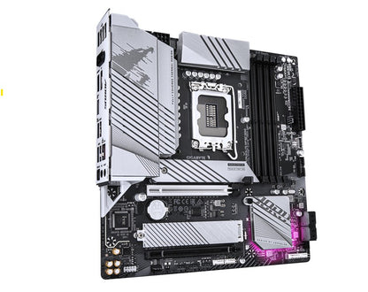 Gigabyte B760M AORUS ELITE WIFI6E GE Intel LGA 1700 mATX Motherboard, 4x DDR5 ~256GB, 2x PCI-E x1... - Image 2