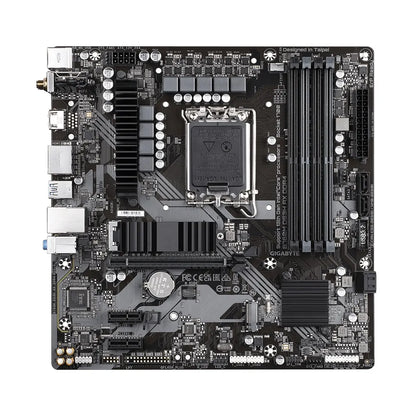 Gigabyte B760M DS3H AX DDR4 Intel LGA 1700 m-ATX Motherboard, 4x DDR4 ~128GB, 1x PCI-E x16, 1x PC... - Image 2