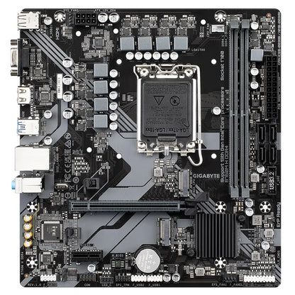 Gigabyte B760M H DDR4 Intel LGA 1700 m-ATX Motherboard, 2x DDR4 ~64GB, 1x PCI-E x16, 2x M.2, 4x S... - Image 2