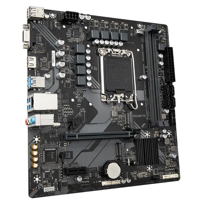 Gigabyte B760M H DDR4 Intel LGA 1700 m-ATX Motherboard, 2x DDR4 ~64GB, 1x PCI-E x16, 2x M.2, 4x S... - Image 3