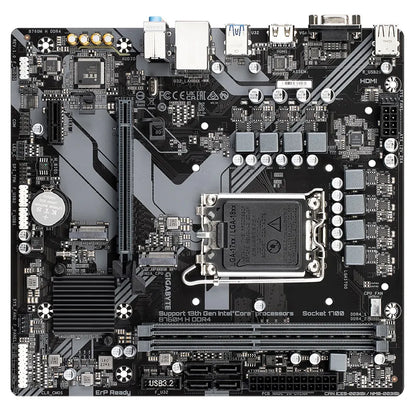 Gigabyte B760M H DDR4 Intel LGA 1700 m-ATX Motherboard, 2x DDR4 ~64GB, 1x PCI-E x16, 2x M.2, 4x S... - Image 4