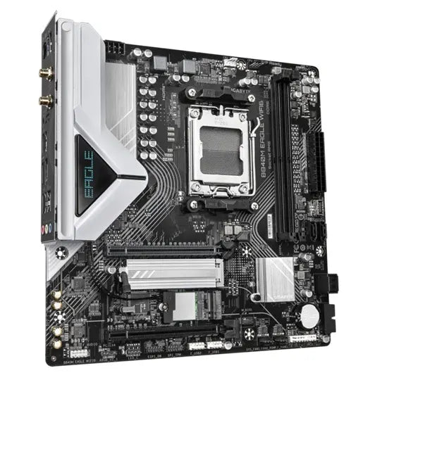 Gigabyte B840M EAGLE ,AMD AM5 B840 Ryzen 7000/8000/9000, 2xDDR5 128GB EXPO/XMP, PCIe 5.0 x16, 2xM... - Image 3
