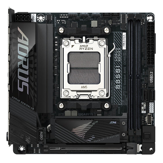 Gigabyte B850I AORUS PRO 1.0, AMD AM5, 2 x DDR5 up to 128 GB,  1 x HDMI, 1x PCI Express x16, 2 x... - Image 2