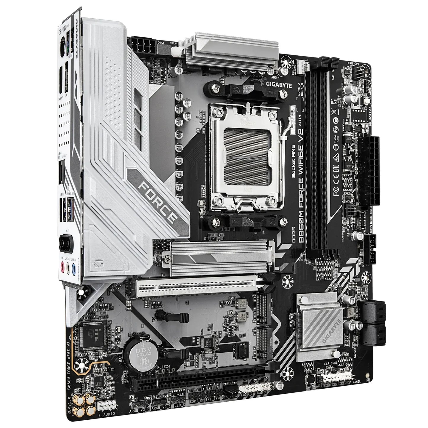 Gigabyte B850M FORCE  WIFI6E V2, AMD AM5, 2 x DDR5 up to 128 GB, 1 x HDMI, 2 x PCI Express x16, 3... - Image 3