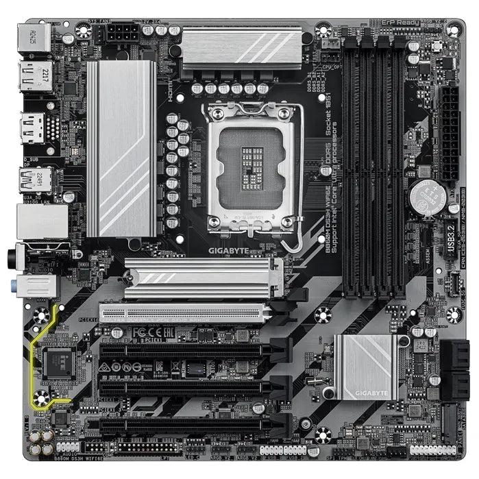 Gigabyte M/B B860M DS3H WIFI6E 2.2, Intel ® B860, 4 x DDR5 up to 256 GB, 1x HDMI, 4 x PCI Express... - Image 2