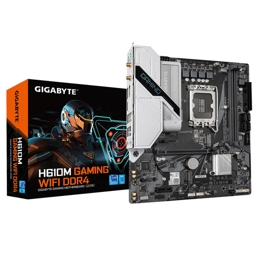Gigabyte H610M GAMING WF DDR4, Intel® H610, 2 x DDR4 up to 64 GB, 1 x HDMI , 1 x PCI Express x16,...