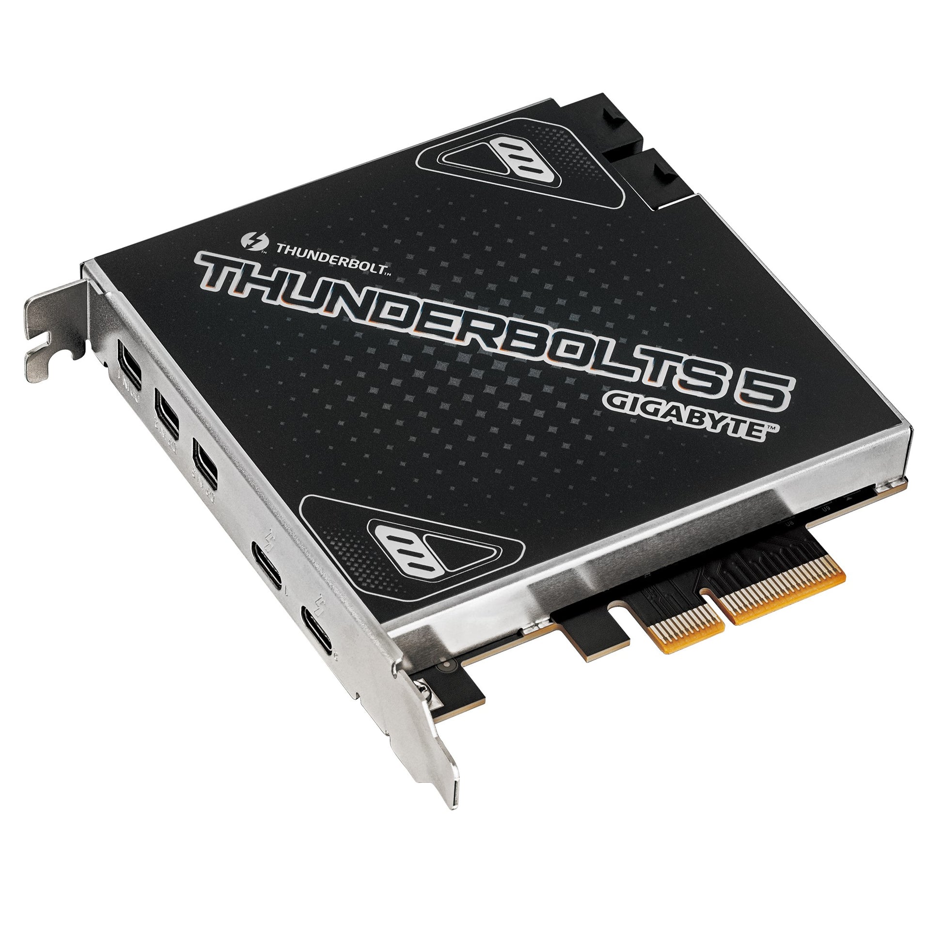 Gigabyte CARD THUNDERBOLTS 5 1.0 add-in card​, Intel® JHL9580 Thunderbolt™ 5 controller​, Dual Th... - Image 2