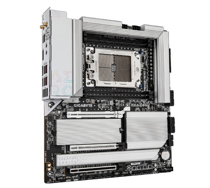 Gigabyte TRX50 AERO D AMD Ryzen Motherboard 4x DDR5~256GB,2x PCIe x16 slots, 4x M.2, 8x SATA 6Gb/... - Image 3