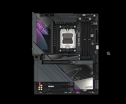 Gigabyte X870E AORUS MASTER AMD AM5 ATX Motherboard 4x DDR5~256GB,3x PCIe x16, 4x M.2, 4x SATA 6,... - Image 2