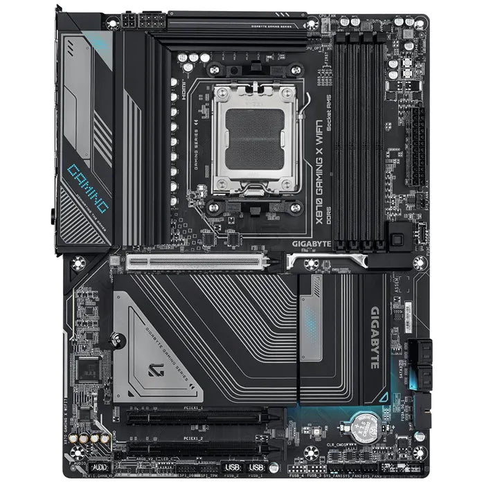 Gigabyte X870 GAMING X WIFI7 AMD AM5 ATX Motherboard 4x DDR5~256GB,3x PCIe x16, 3x M.2, 4x SATA 6... - Image 2