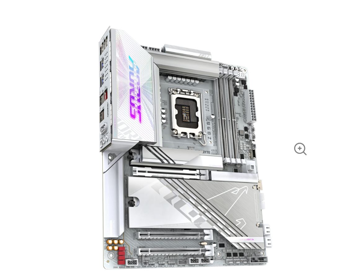 Gigabyte Z890 AORUS PRO ICE Intel LGA 1851 ATX Motherboard, 4x DDR5 ~256GB, 3x PCI-E x16, 4x M.2,... - Image 3