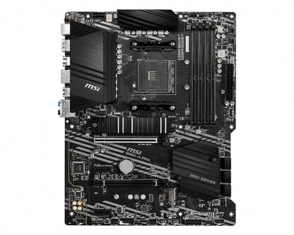 MSI B550-A PRO Motherboard, AMD Ryzen AM4, 4xDDR4, support up to 128GB, 1xPCIe 4.0/3.0 x16slot, 6... - Image 2