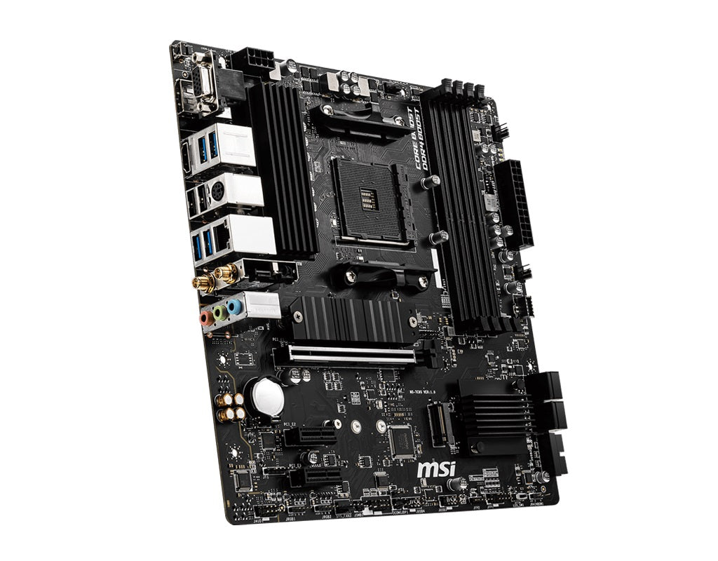 MSI B550M PRO-VDH WIFI Motherboard AMD Ryzen AM4, 4xDDR4, support up to 128GB, 1xPCIe 4.0/3.0 x16... - Image 3