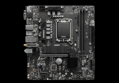 MSI PRO B760M BOMBER WIFI  mATX Motherboard, 4x DDR5~128GB, 2x PCI-E x 16, 1x PCI-E x 1, 2x M.2,... - Image 2