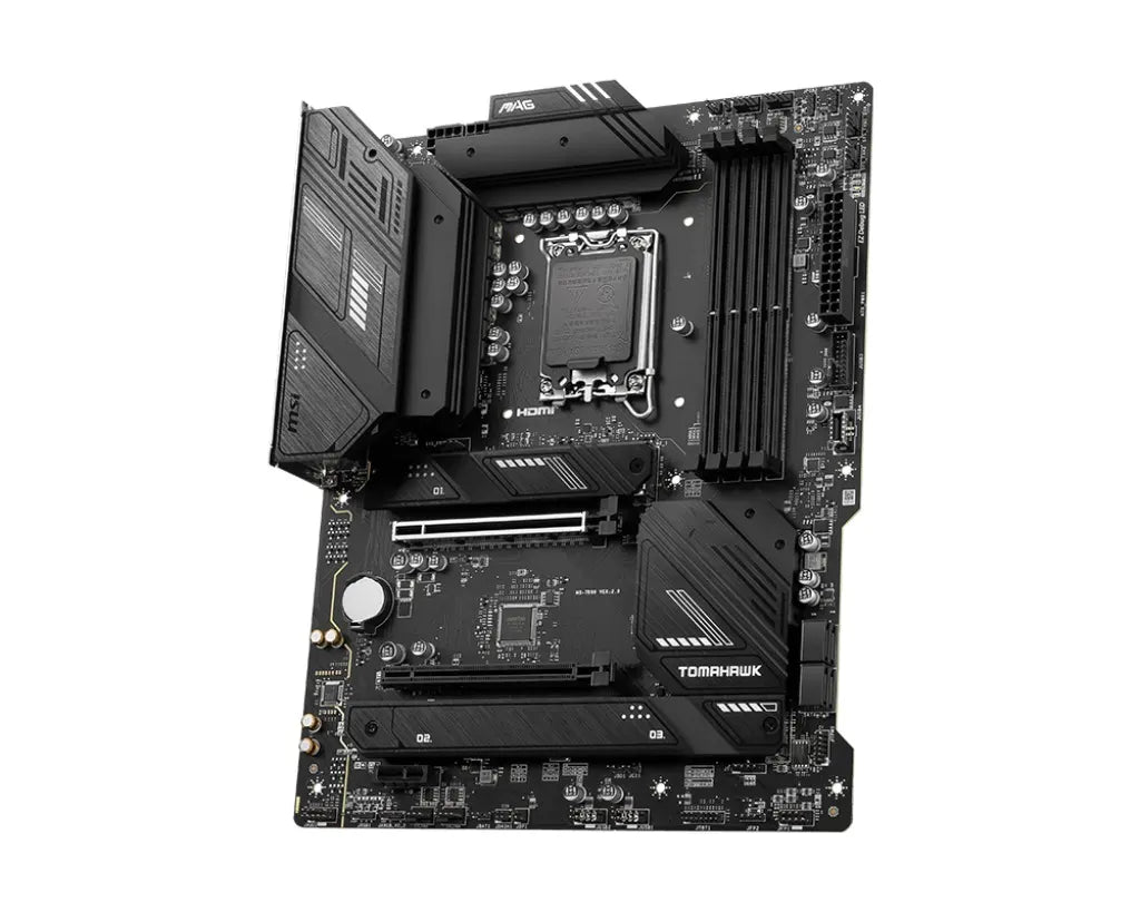 MSI MAG B760 TOMAHAWK WIFI ATX Motherboard, 4x DDR5~192GB, 2x PCI-E x 16, 1x PCI-E x 1,  3x M.2,... - Image 3