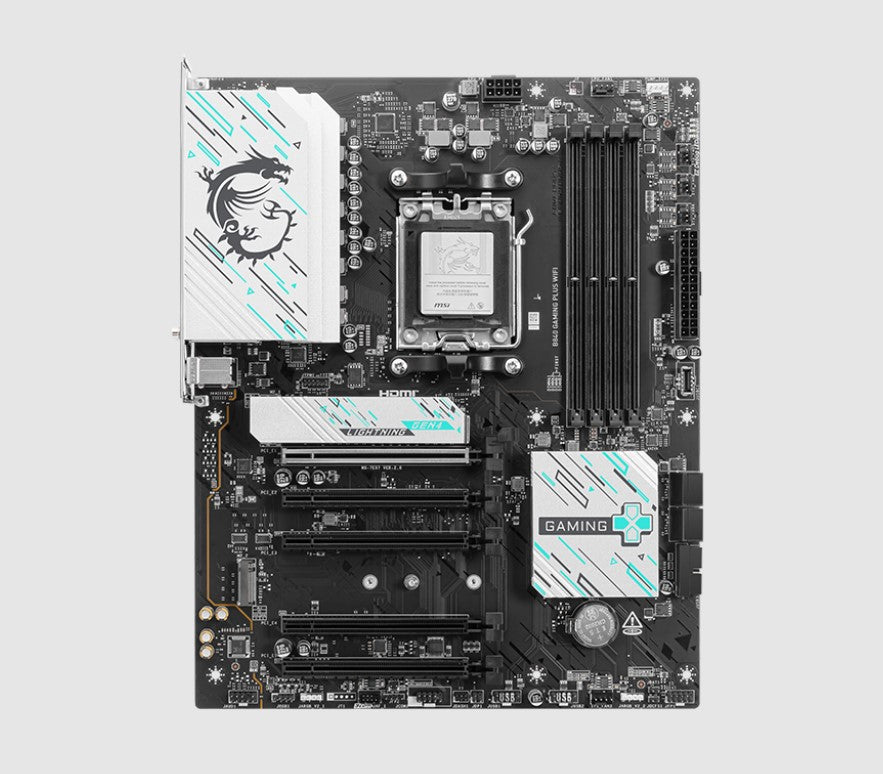 MSI B840 GAMING PLUS WIFI, AM5, 4x DDR5 256GB, 1x HDMI, 4x PCI-E x16 slot, 3x M.2, Wi-Fi 7 - Moth... - Image 2