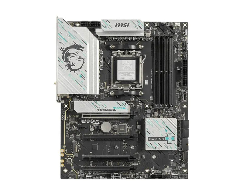 MSI B850 GAMING PLUS WIFI, AM5, B850, DDR5 8200+OC, PCIe 5.0, M.2 Gen5/Gen4, WiFi 7, 5Gb LAN, USB... - Image 2