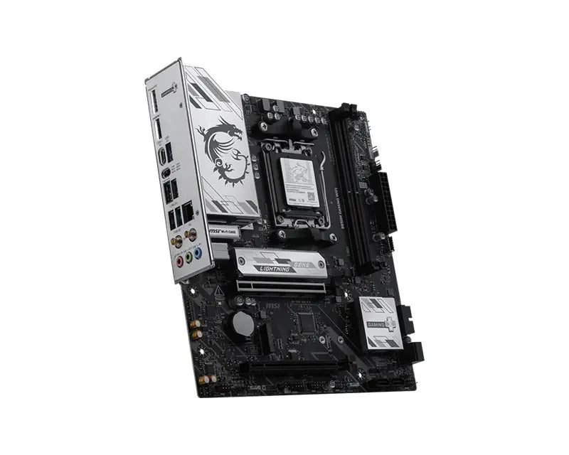 MSI B850M GAMING WIFI, AMD AM5, B850, DDR5 8200+ MT/s, PCIe 5.0 x16, M.2 Gen5, 5G LAN, Wi-Fi 7, B... - Image 3