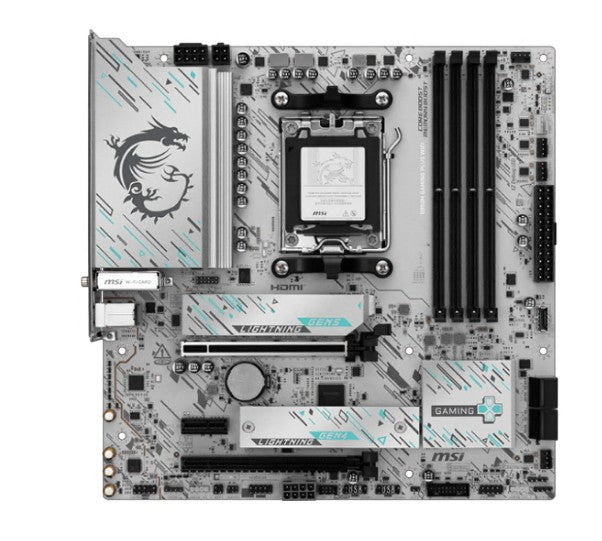 MSI B850M GAMING PLUS WIFI, AMD AM5, 4 x DDR5 up to 256 GB, 1 x HDMI, 2 x PCI Express x16, 2 x M.... - Image 2