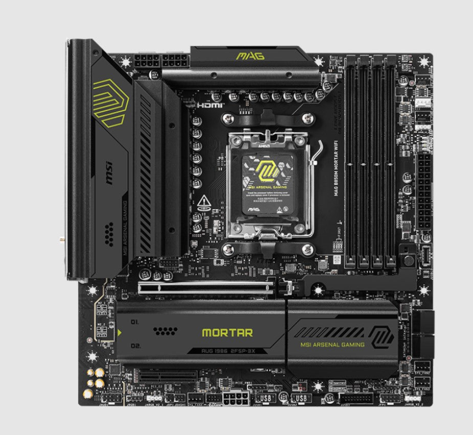 MSI MAG B850M MORTAR WIFI, AM5, 4x DDR5 256GB, 1x HDMI, 1x PCI-E x16 slot, 3x M.2,4x USB2.0, 3x U... - Image 2