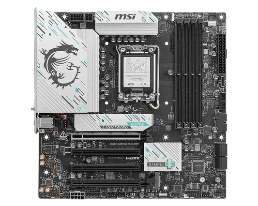 MSI B860M GAMING PLUS WIFI, INTEL B860, 4x DDR5 256GB, 1x HDMI, 4x PCI-E x16, 3x M.2, 4x SATA, 6x... - Image 2