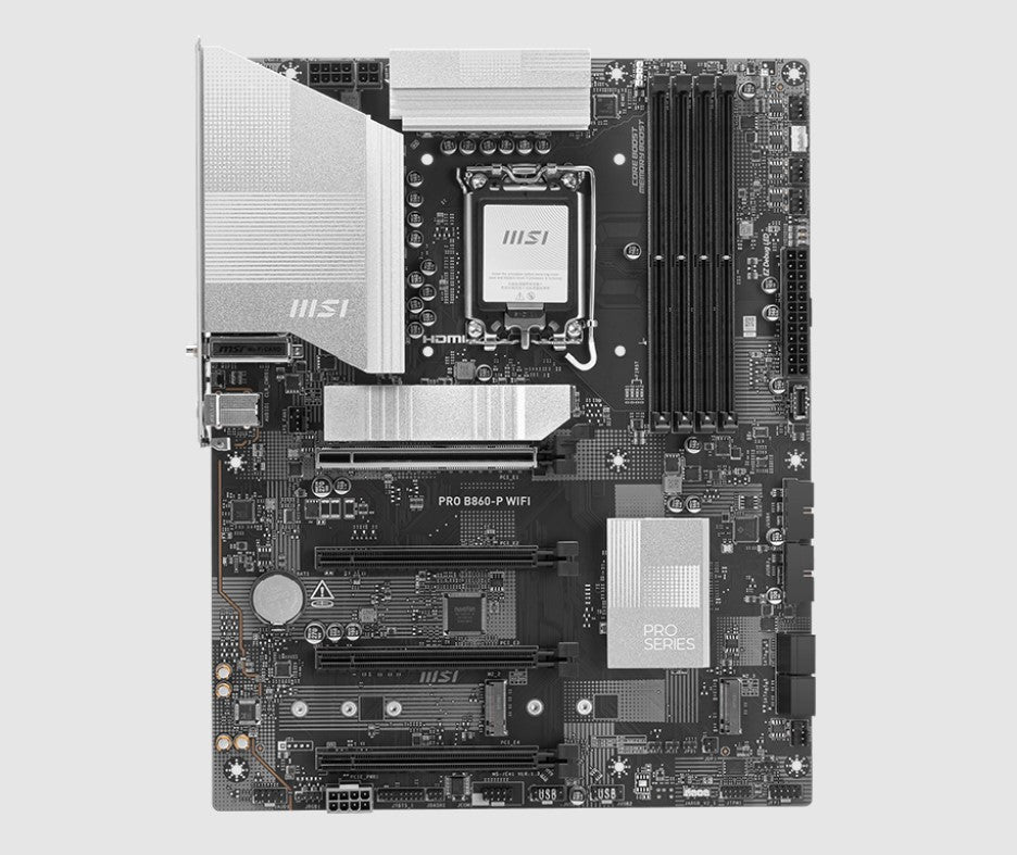 MSI PRO B860-P WIFI, INTEL B860, 4x DDR5 256GB, 1x HDMI, 4x PCI-E x16, 3x M.2, 4x SATA, 8x USB 2.... - Image 2