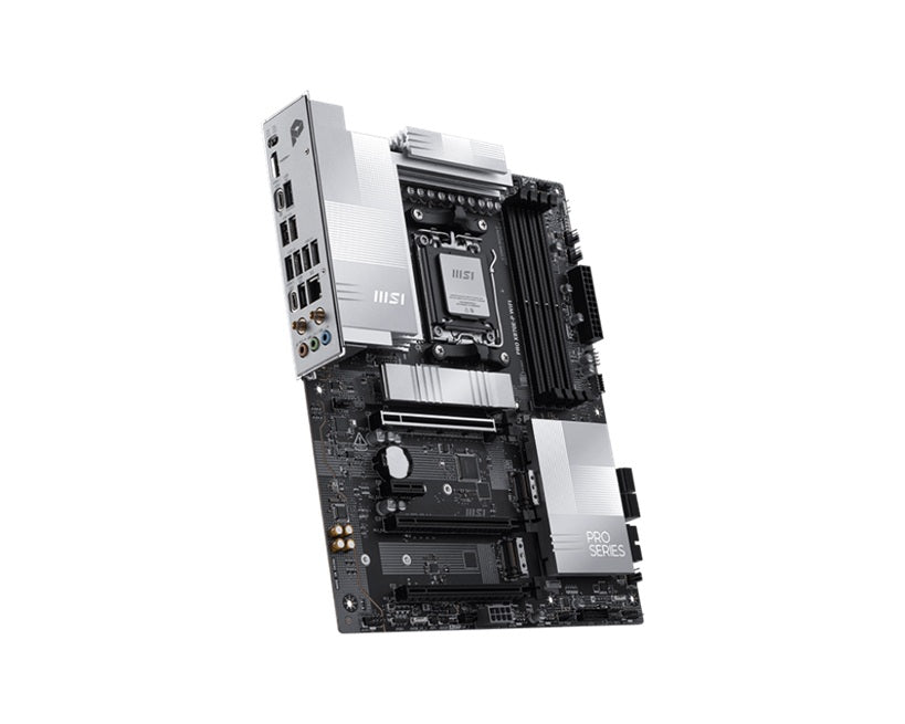 MSI PRO X870E-P WIFI, AM5, X870E, Ryzen 7000-9000, DDR5-8200+, PCIe5 x16, M.2 Gen5, WiFi7, BT5.4,... - Image 3