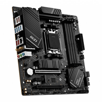 MSI PRO B650M-A WIFI AMD AM5 MATX Motherboard, 4x DDR5 ~128GB, 1x PCI-E x16, 2x M.2, 4x SATA,  8x... - Image 3