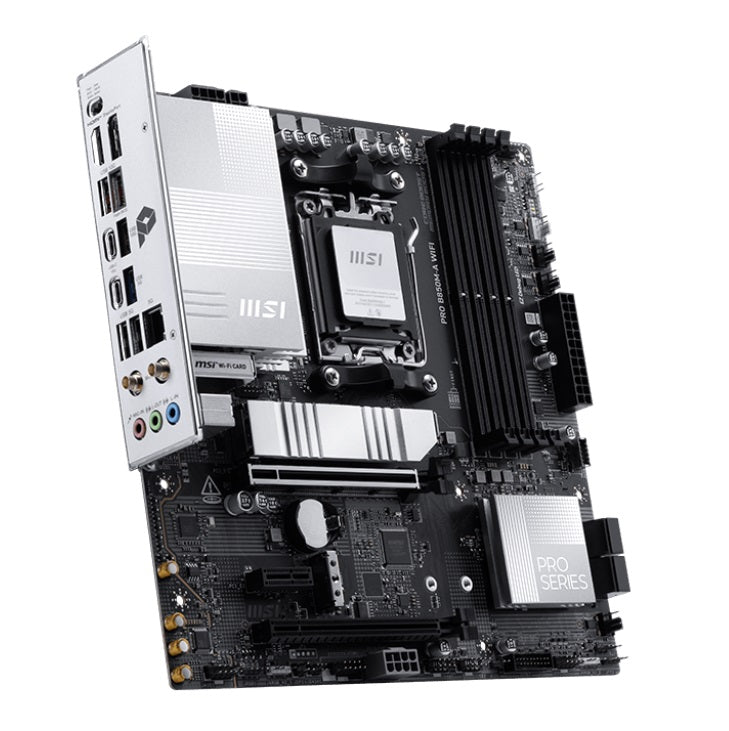 MSI PRO B850M-A WIFI, AM5, 4x DDR5 256GB, 1x HDMI, 1x PCI-E x16 slot, 3x M.2,4x USB2.0, 3x USB C,... - Image 3