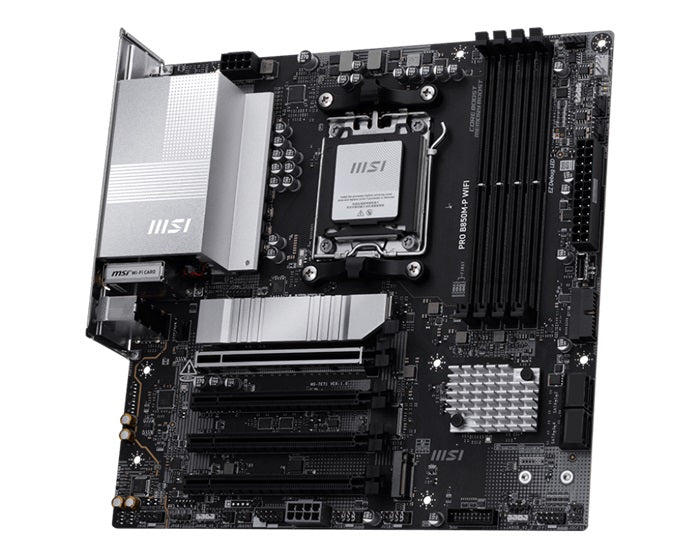 MSI PRO B850M-P WIFI, AM5, 4x DDR5 256GB, 1x HDMI, 1x PCI-E x16 slot, 3x M.2,4x USB2.0, 3x USB C,... - Image 3