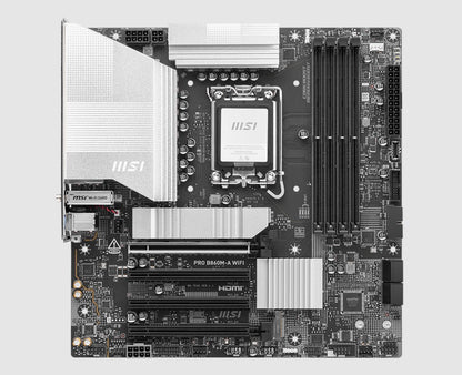 MSI PRO B860M-A WIFI, INTEL B860, 4x DDR5 256GB, 1x HDMI, 4x PCI-E x16 slot, 3x M.2, 4x SATA, 6x... - Image 2