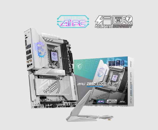 MSI MPG Z890 EDGE TI WIFI, INTEL Z890, 4x DDR5 256GB, 1x HDMI, 2x PCI-E x16 slot, 1x PCI-E x1, 5x...