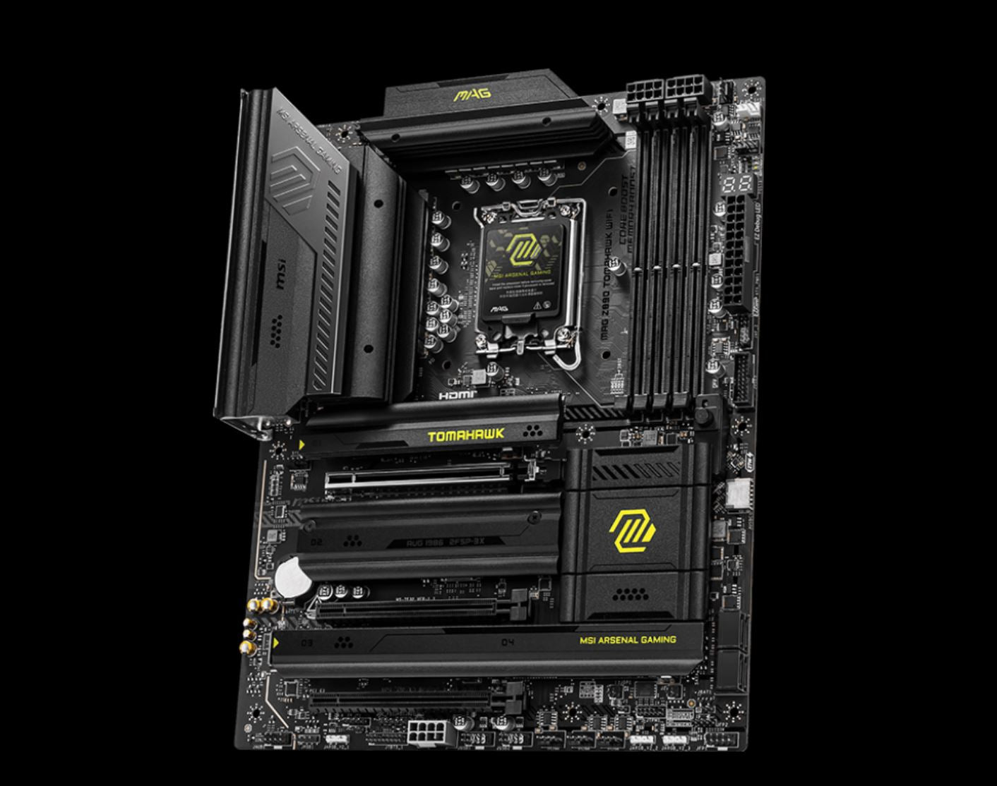 MSI MAG Z890 TOMAHAWK WIFI Motherboard, 4x DDR5 256GB, 3x PCI-E x 16, 4x M.2, 4x SATA 6G, 7x USB... - Image 3