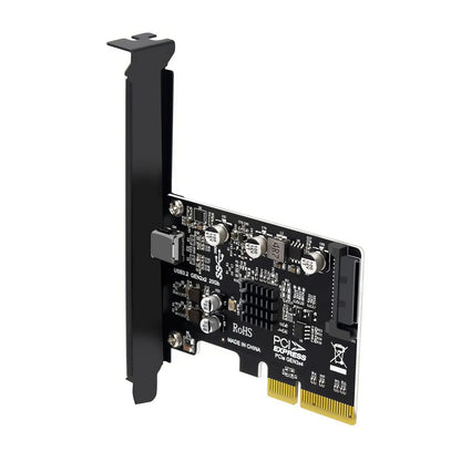 Simplecom EC318v2 PCI-e x4 to USB 3.2 Gen2x2 20Gbps USB-C Expansion Card - Backup, NAS  Storage - Image 2