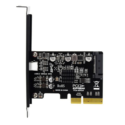 Simplecom EC318v2 PCI-e x4 to USB 3.2 Gen2x2 20Gbps USB-C Expansion Card - Backup, NAS  Storage - Image 3