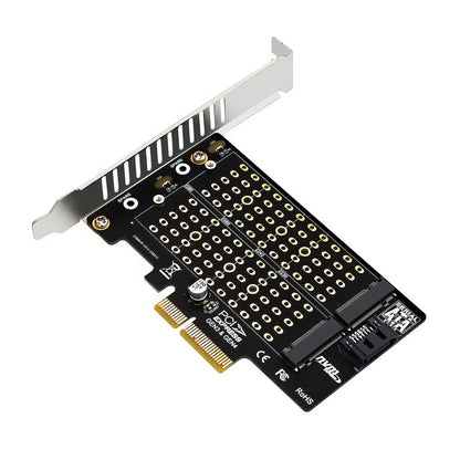 Simplecom EC412v2 NVMe and SATA M.2 SSD to PCIe x4 Expansion Card - Motherboards - Image 2