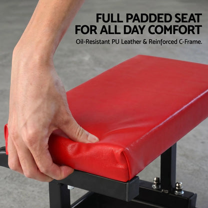 Giantz Creeper Seat Rolling Mechanic Stool with Tool Tray Heavy Duty 36x36cm - Image 6