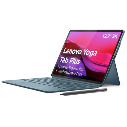 Lenovo Yoga Tab Plus AI Wi-Fi 12.7' 16GB/512GB with Keyboard  Pen - Tidal Teal(ZAEG0045AU)*AU STO...