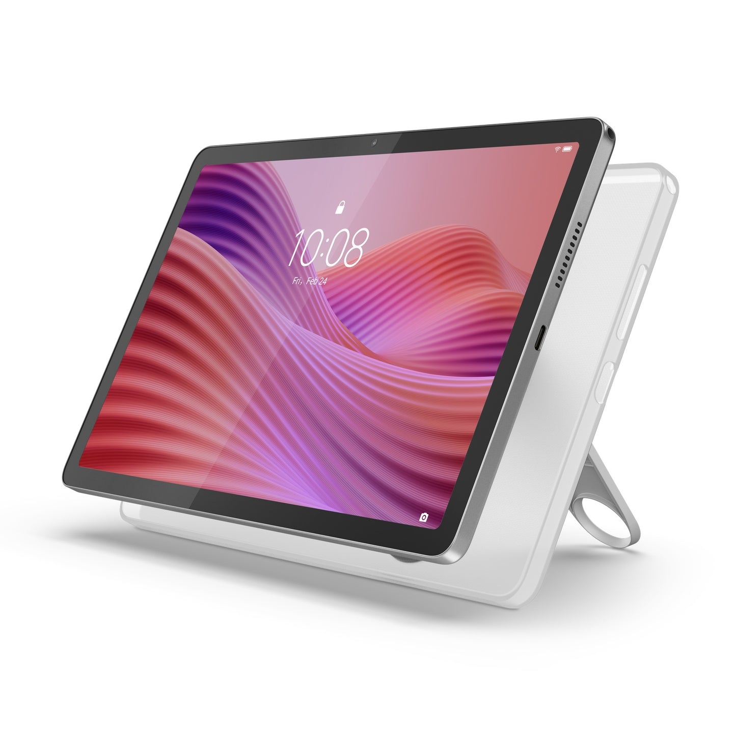 Lenovo Tab 10.1' Wi-Fi 128GB With Clear Case - Luna Grey (ZAEH0138AU) *AU STOCK*, 10.1', FHD+, 4G...