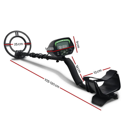Metal Detector 220MM Deep Sensitive Water Resistant Treasure Hunter Gold Digger - Image 2