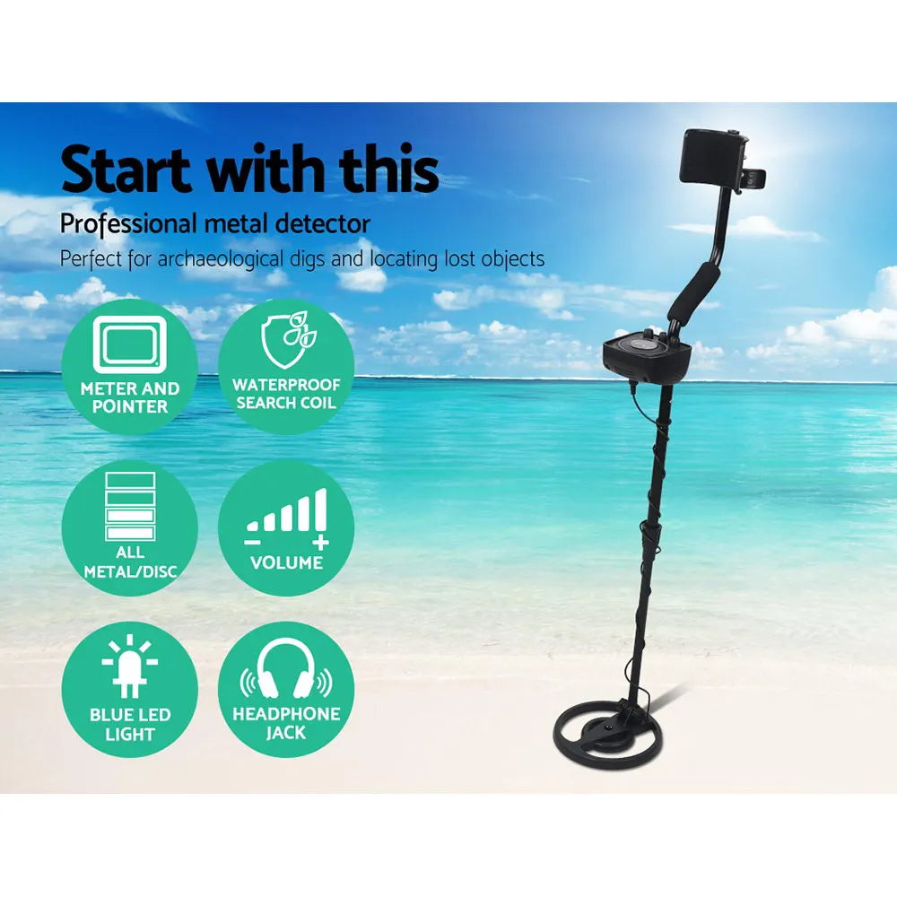 Metal Detector 160MM Deep Sensitive Water Resistant Treasure Hunter Gold Digger - Image 3