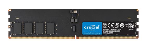 Crucial 16GB (1x16GB) DDR5 CUDIMM 6400MHZ CL52 Desktop PC Memory for Intel Core Ultra Processors...