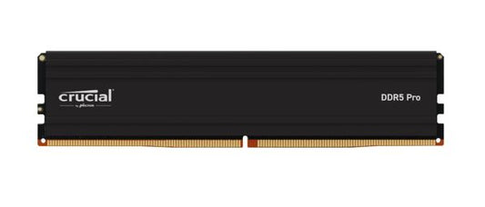 Crucial Pro 64GB (1x64GB) DDR5 UDIMM 5600MHz CL46 Black Heat Spreader Support Intel XMP AMD Ryzen...