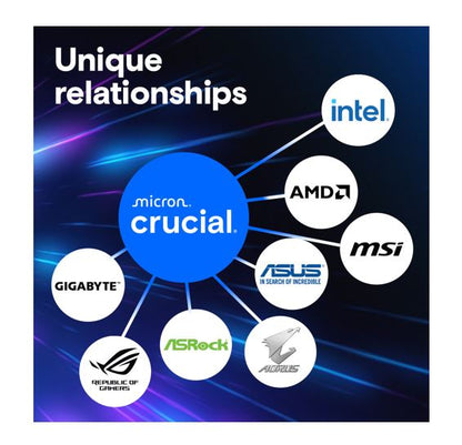 Crucial Pro 64GB (1x64GB) DDR5 UDIMM 5600MHz CL46 Black Heat Spreader Support Intel XMP AMD Ryzen... - Image 3